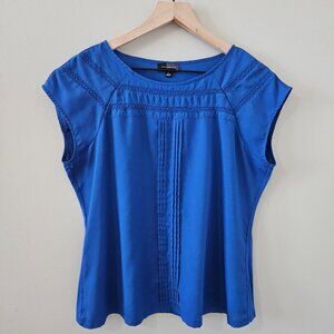 The Limited Short Sleeved, Round Neck Blouse